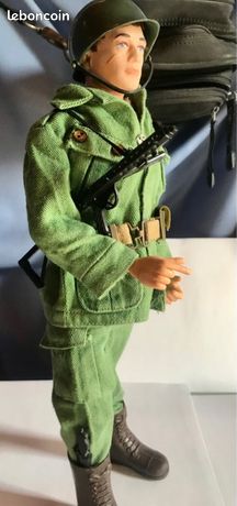 Béret Vintage GI Joe 1964 Par Hasbro - Bleu, état Propre Et Bien Conservé