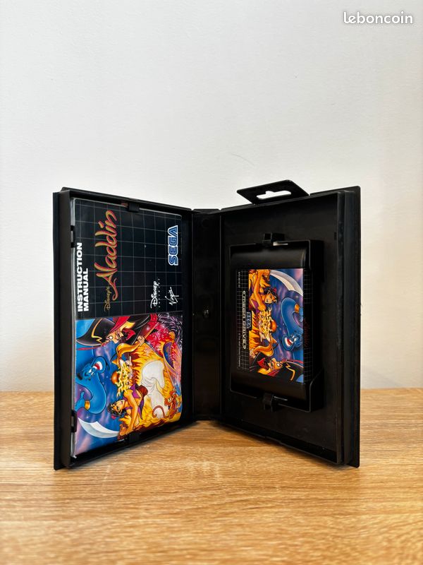 Aladdin Sur Mega Drive – Version PAL – Complet – Bon état – Édité Par SEGA