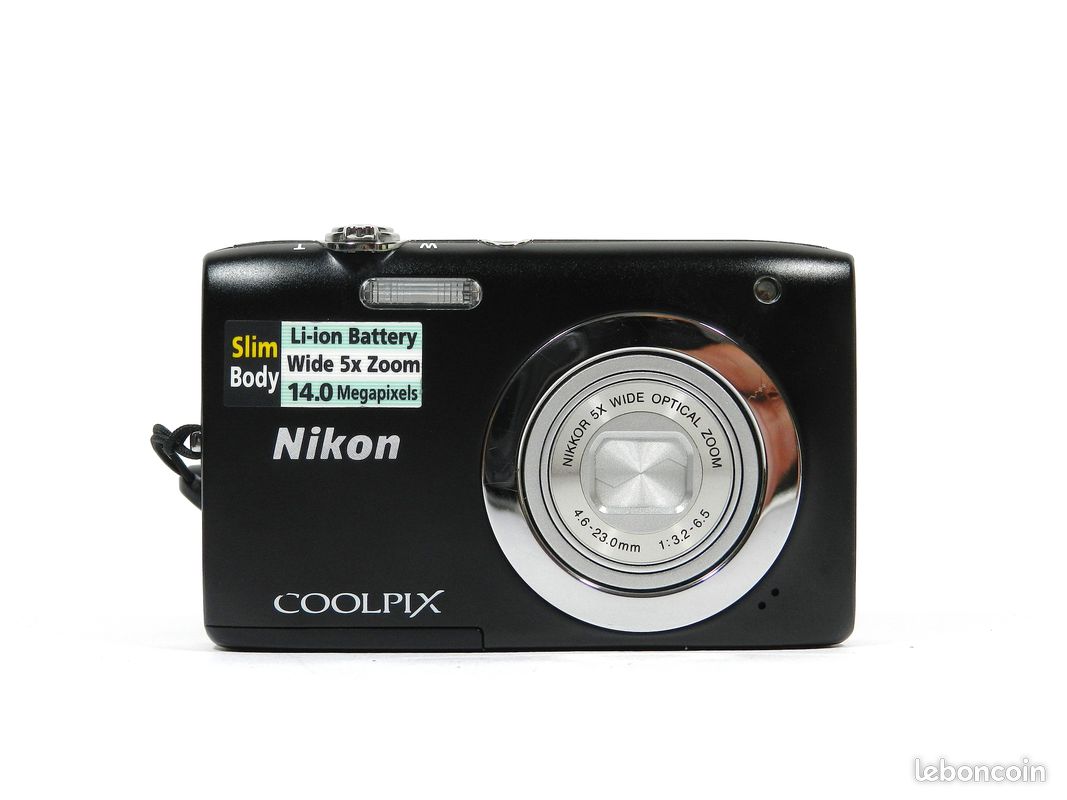 Nikon Coolpix S2600 Compact - Violet, En Parfait État - Idéal Pour Débutants
