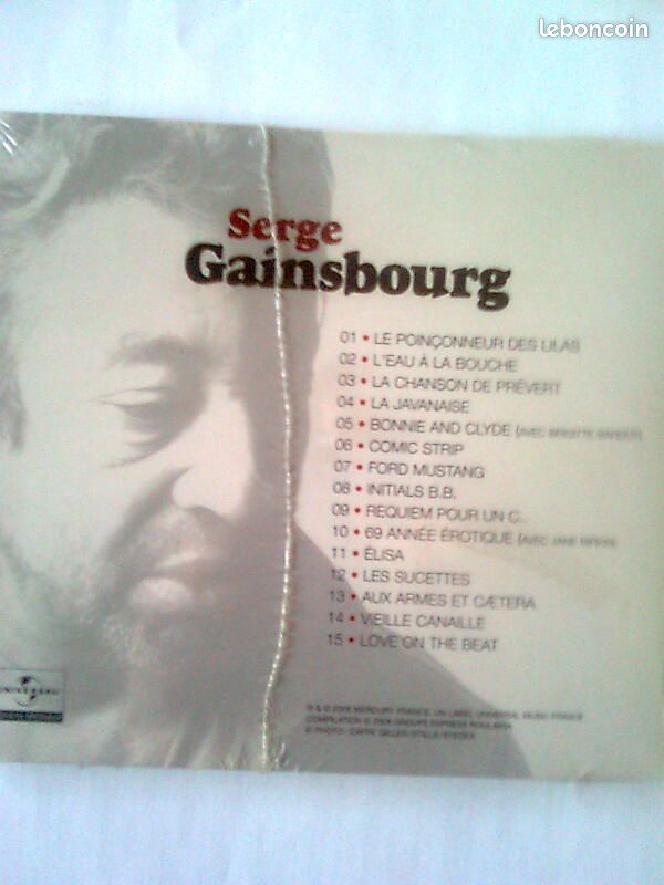 Gainsbourg, l'album du 28e anniversaire, CD (image 2)