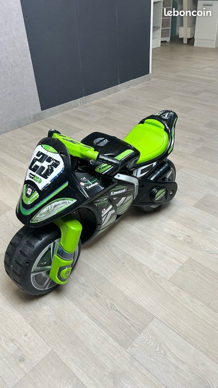 Kawasaki Porteur Moto Bebe Kawasaki Porteur-pousseur Moto, Moto