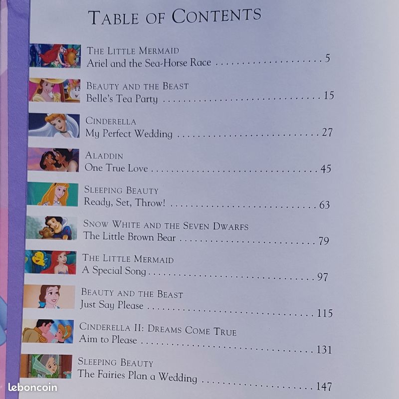 Livre de contes Disney en anglais (image 2)