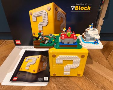 Lucky Block Lego Question Block Set LEGO 71395 Super Mario 64