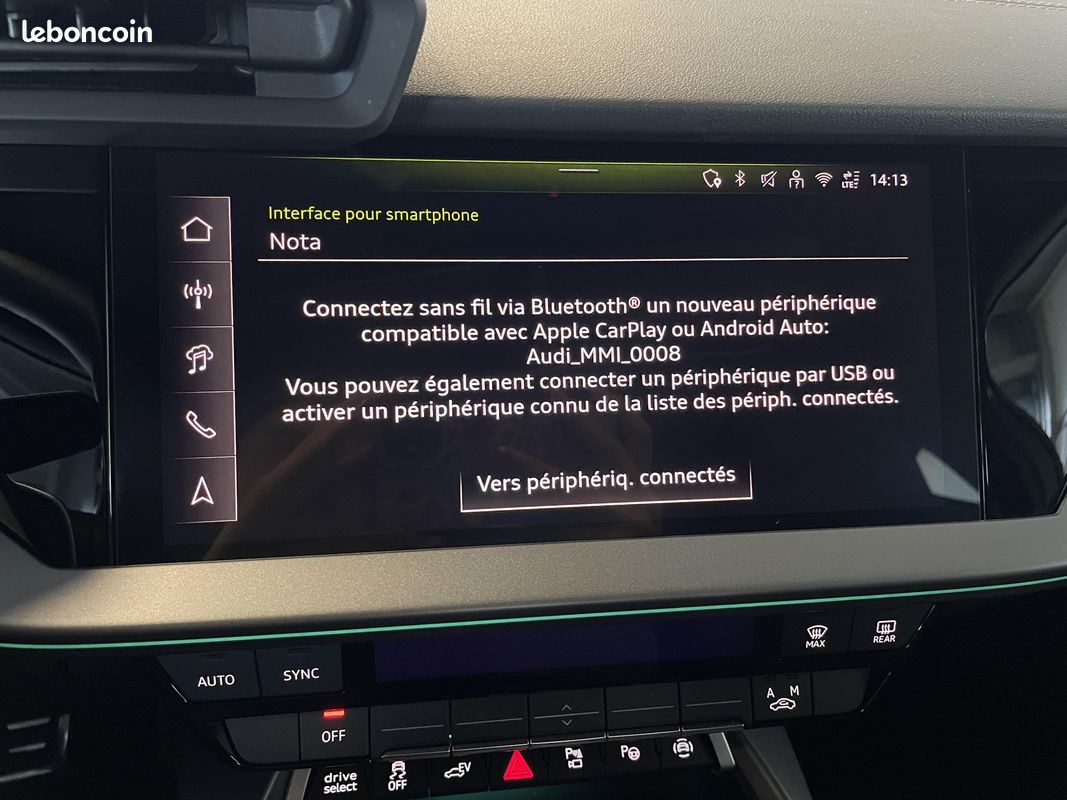 AUDI A3 Sportback TFSI e Hybride rechargeable 204 S tronic 6 S line (image 20)