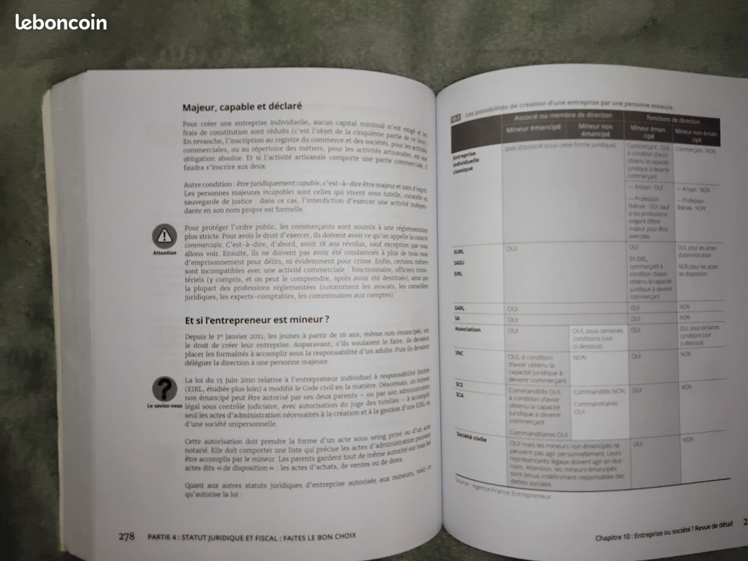 Coffret de trois livres créer sa boîte pour les nuls tout en un (image 6)