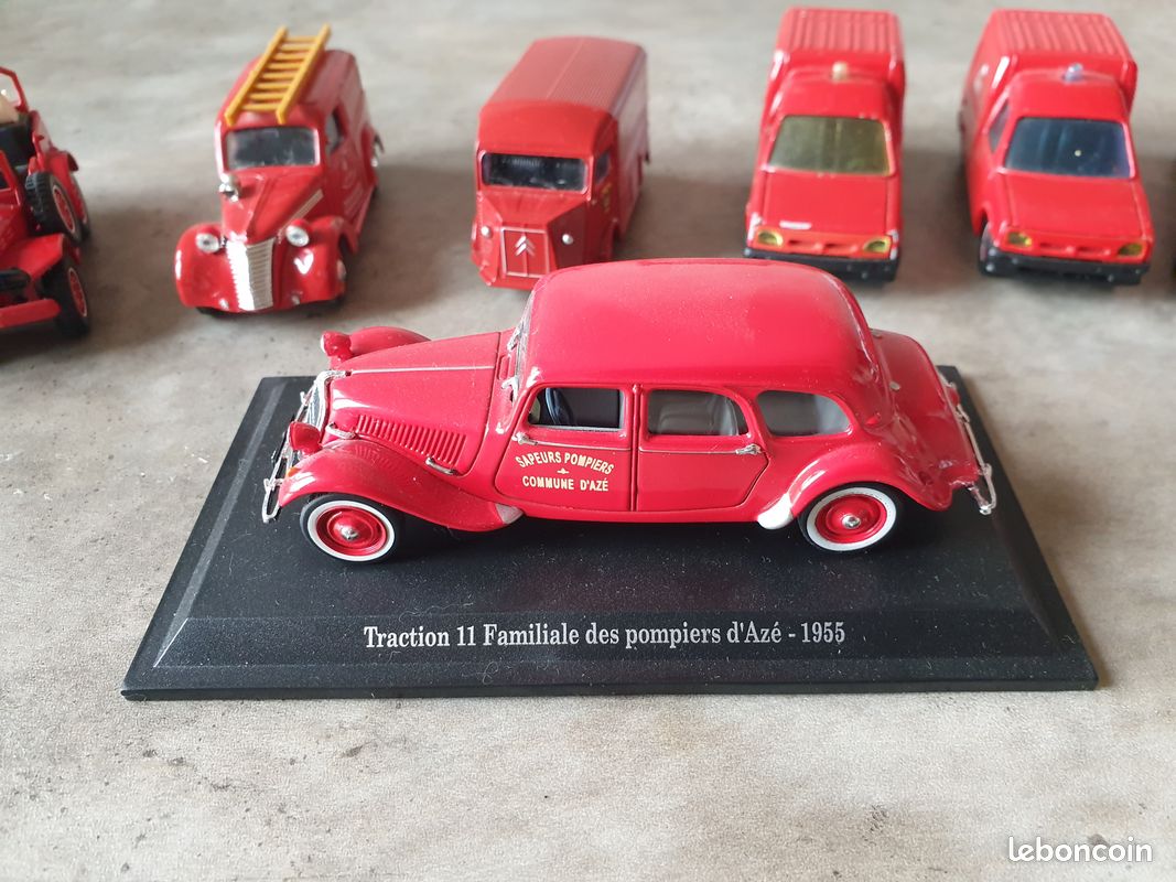 LG1795 DUBRAY 29D 1/43 1:43 Voiture Citroen C4 1930 Sapeurs Pompiers de