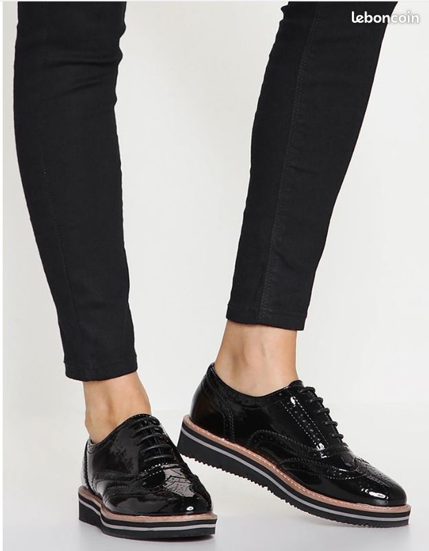 Derbies Plateforme Femme Derbies Vernies Plateforme Femme Anna