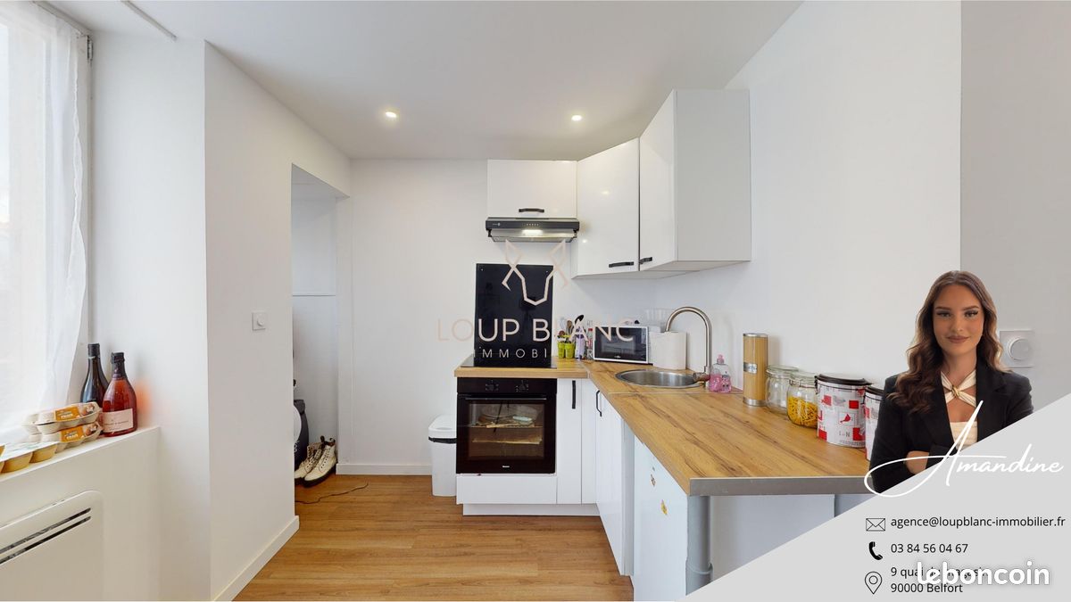 Appartement 2 pièces 46 m² · à Belfort · 46 m² · 600 €/mois