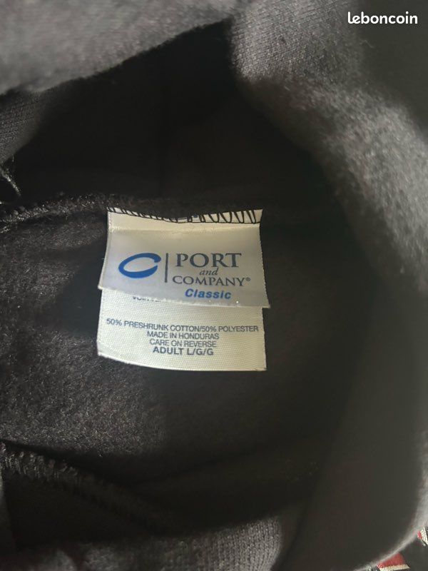 Sweat à capuche Port & Company - Bloomingdale Lacrosse (Taille L) (image 4)