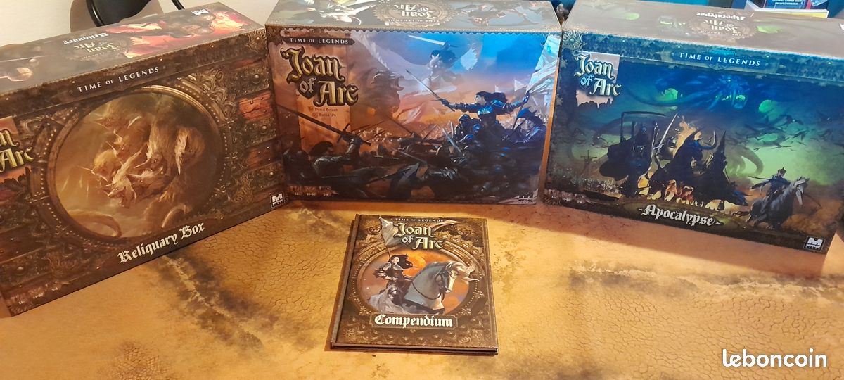 Cartes De Discussion Pour Time Of Legends: Joan Of Arc (Mythic) - Occasion