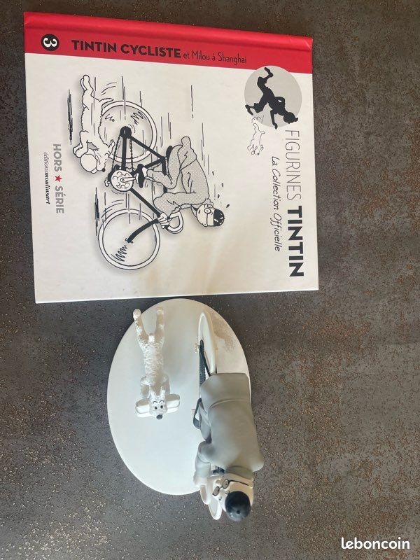 Tintin - Figurine Mouilinsart HS - Tintin et milou, Les cigares du Tintin - Figurine Mouilinsart HS - Tintin et milou, Les cigares du