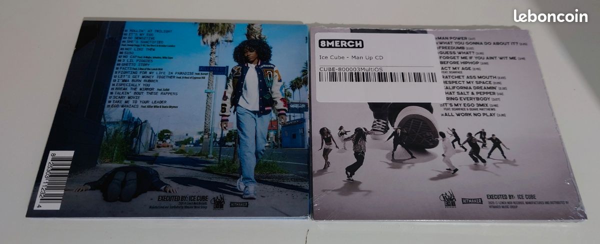 Rare* lot 2 cd ice cube Man down (sold out) / Man up (image 2)
