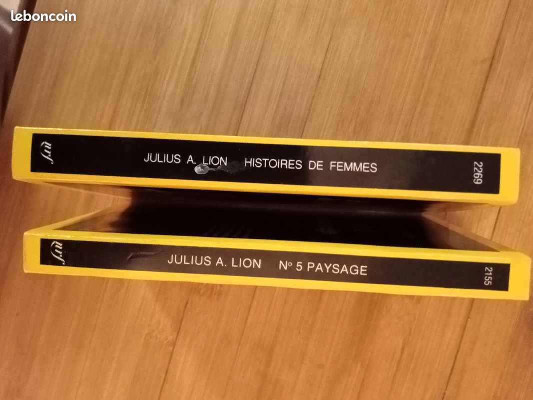 Série Noire Julius A. Lion lot de 2 titres (image 3)