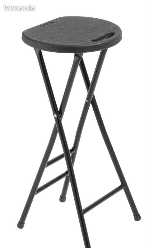 Tabourets noirs pour événements (image 1)