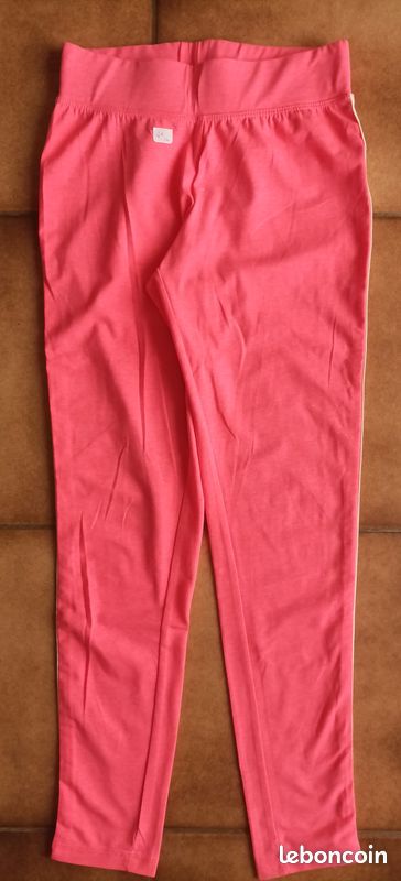 Leggings rose fluo fille 14 ans (Kiabi) (image 1)