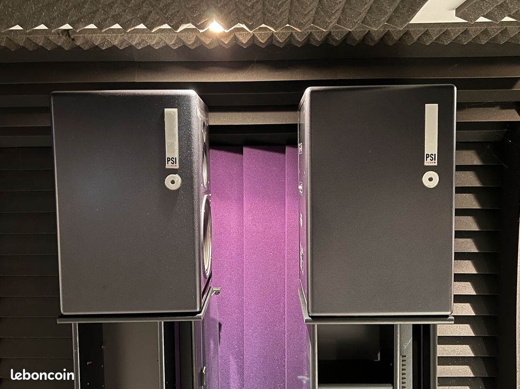 Paire enceintes moniteur studio PSI Audio A25 (amplifiées) (image 2)
