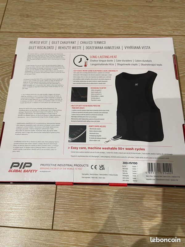 Gilet thermique PIP professionnel (image 2)