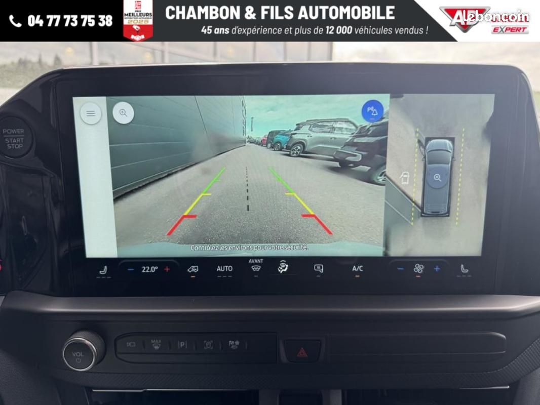 Ford Transit Custom CABINE APPROFONDIE 320 L1H1 2.0 ECOBLUE 170 CH BVA8 LIMITED prix : 39983 HT (image 16)