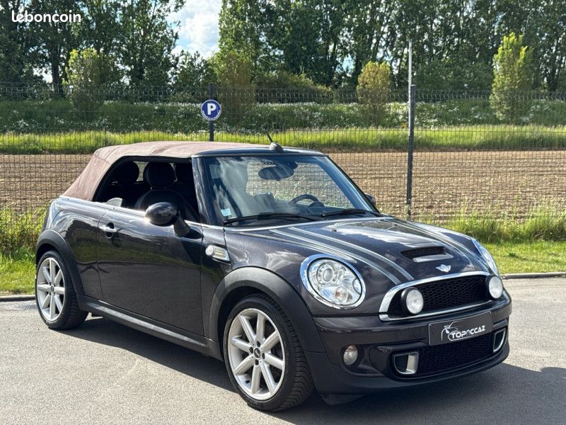 Mini MINI COOPER S CABRIOLET 184CH MONTE CARLO * 2012 * CUIR * GPS * SIEGE CHAUFF (image 4)