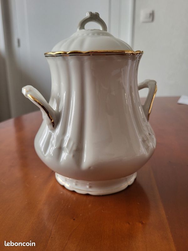 Sucrier en porcelaine de Limoges (image 14)
