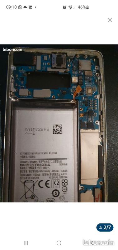 Carte mère Samsung S10 Plus SM-G975F 128GB Téléphones Objets