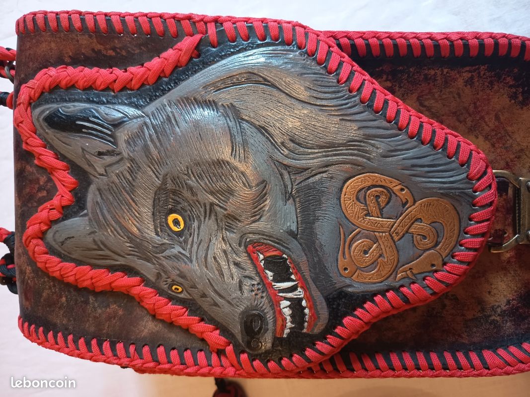 Sac en cuir loup (image 6)