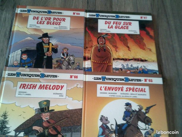bd les tuniques bleues 65 66 67 68 envoye special irish melody