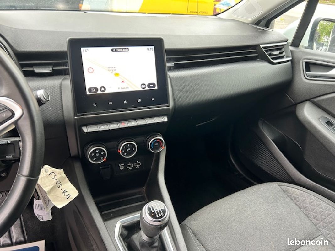Renault clio v societe clio blue dci 85 air nav/gps/camera/tva/credit possible (image 11)