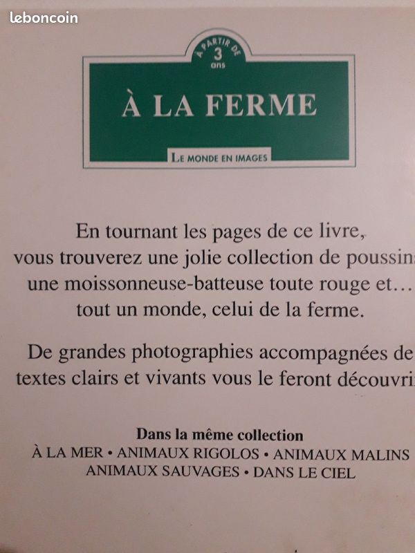 Livre Enfant - À LA FERME - Le Monde en Images (image 3)