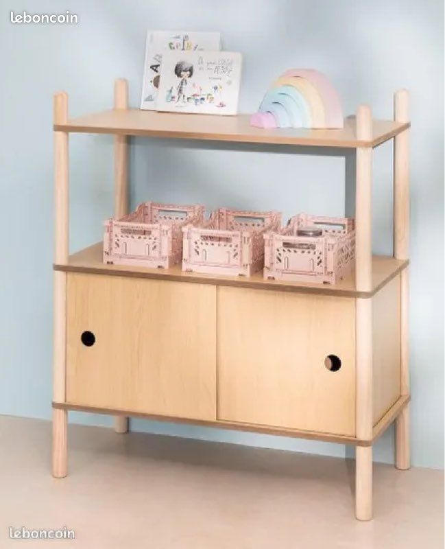 Étagères bibliothèque en pin (image 1)