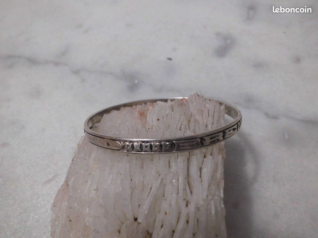 Bracelet breton argent (image 7)