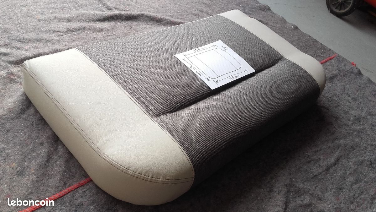 SINCERE Coussin De Banc Personnalisé – Coussin De Rechange Pour Baie Vitrée, Siège Et Dossier – Pour Canapé Affaissé, Lit De Jour Intérieur Et Extérieur, Matelas De Camping-car, Rehausseur De Canapé