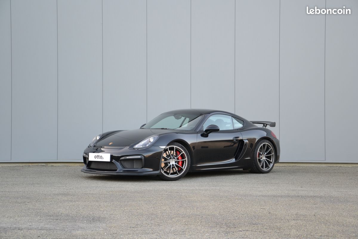 Porsche 981 Cayman GT4 - 3.8 - 385 ch - BVM6 - 18.990 km - Immatriculée France - Sièges Sport Plus chauffants (image 1)