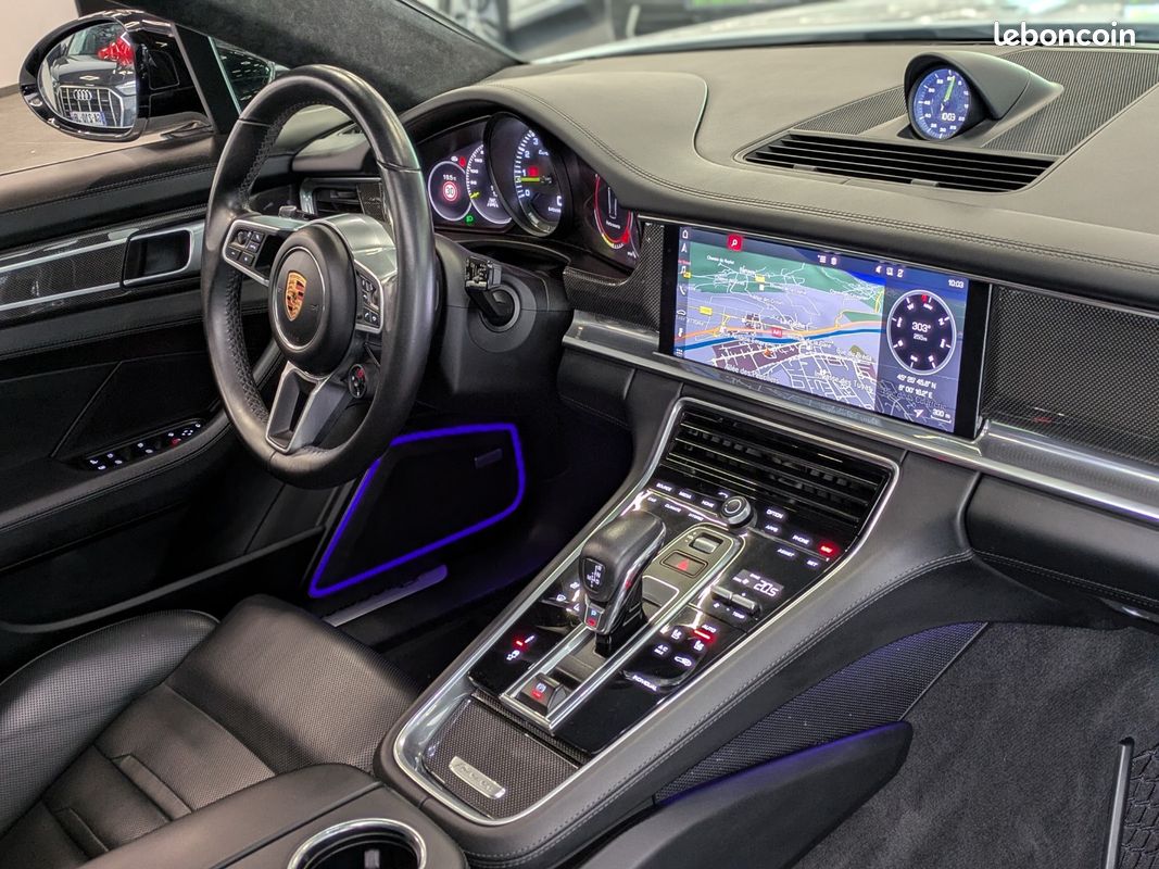 PORSCHE PANAMERA Turbo S 4.0 V8 680cv PDK Hybrid Sport Turismo / Blanc Carrara / 53000? D'options (image 7)