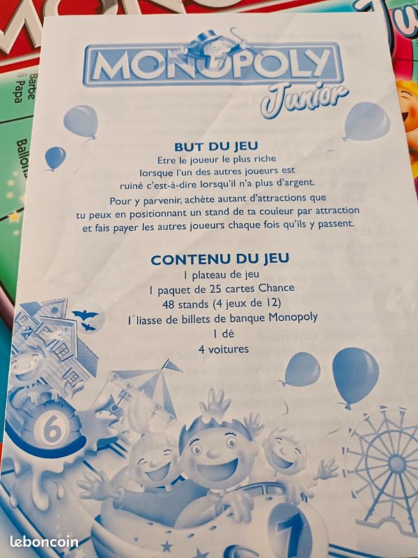 Jeu Monopoly (image 4)