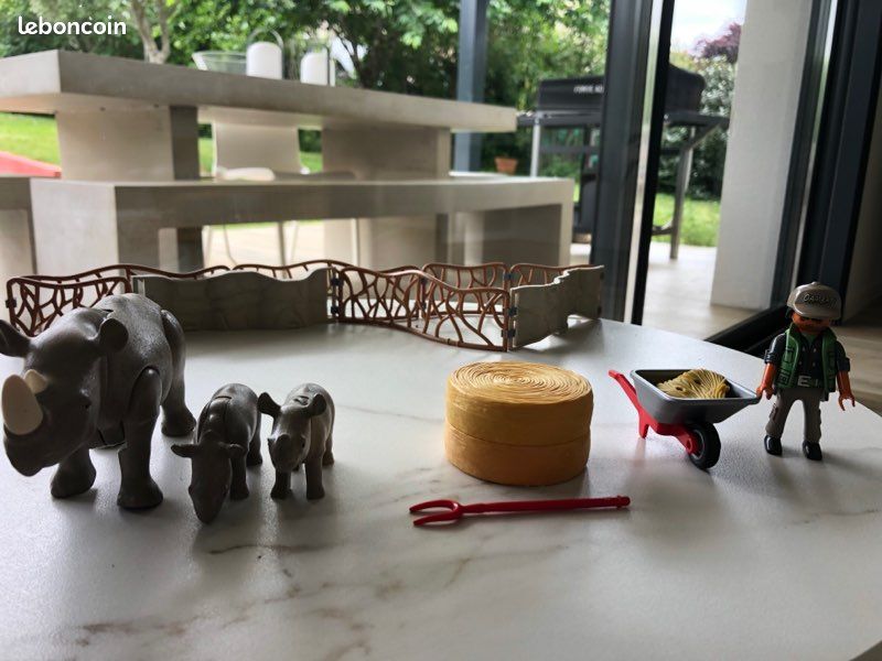 Enclos rhinocéros playmobil (image 2)