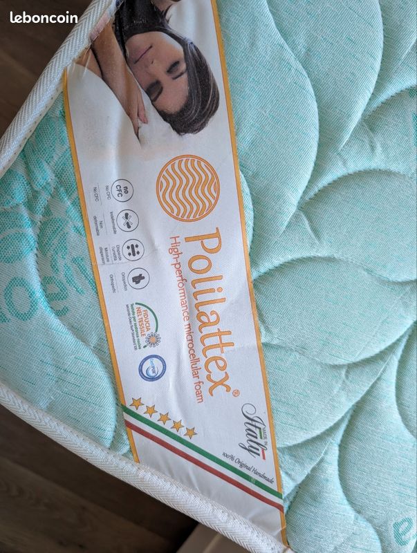 Sommier 90x190 + matelas 90x190 (image 3)