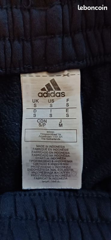 Pantalon survêtement adidas taille S (image 4)