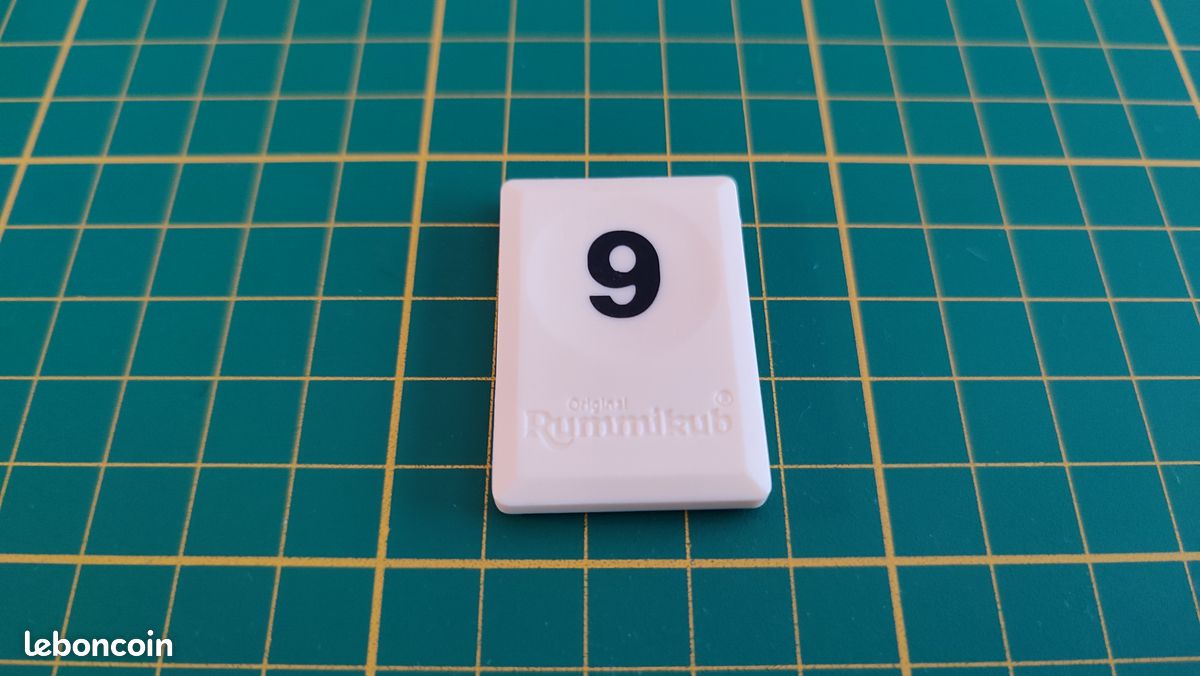 Tuile Chiffre 9 Bleue Pour Rummikub - Neuf, D'origine M&M Ventures (2014)