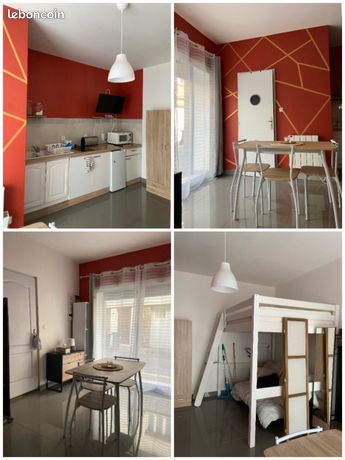 Studio meublé capucins 20m2