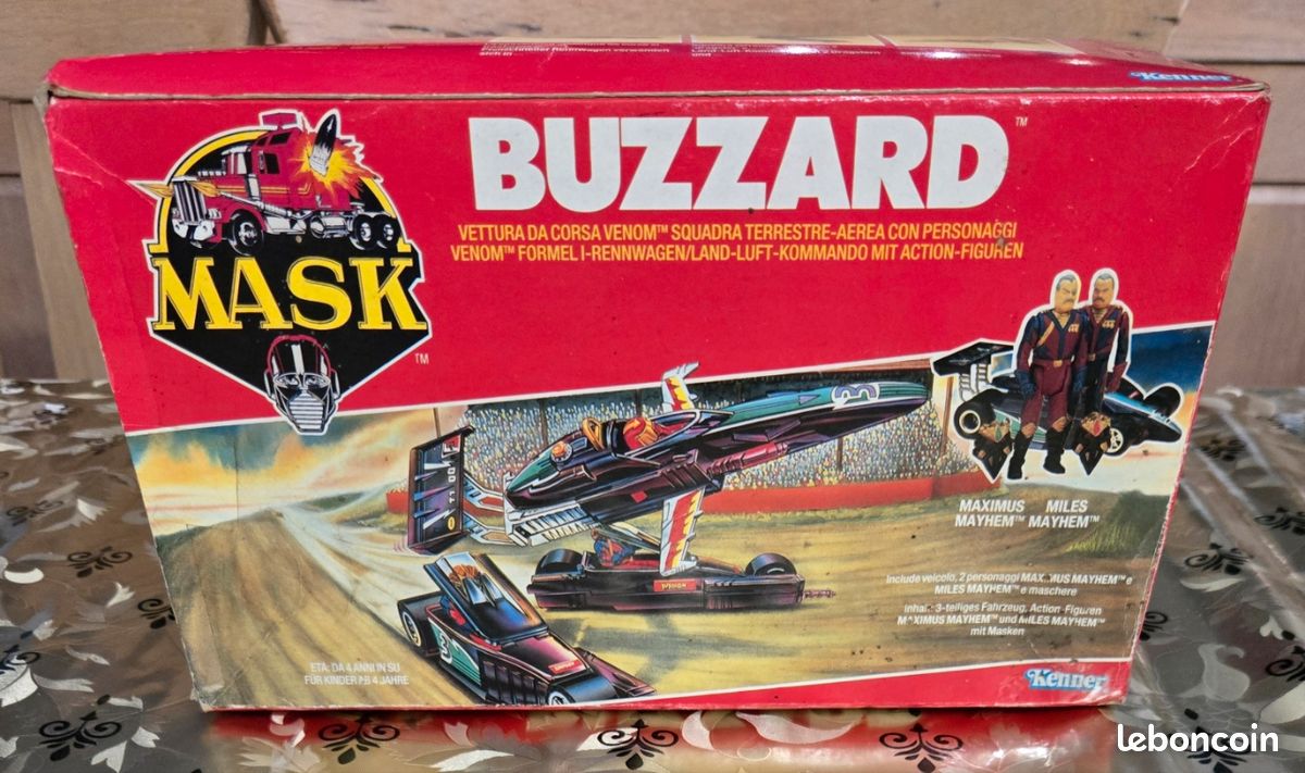 Boîte original vintage mask kenner Buzzard - Collection