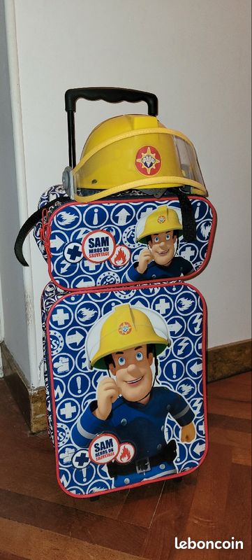 Valise casque sam le pompier (image 3)