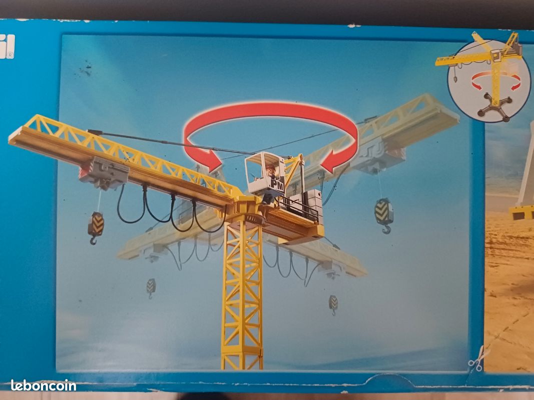 Grande grue de chantier radio-commandée - Playmobil | Toys R Us Canada