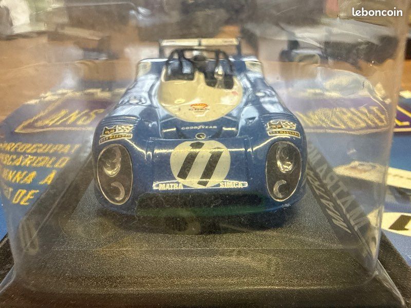 Décalcomanies Matra MS670 Le Mans 1973 - Échelles 1:32, 1:43, 1:24, 1:18 - Neuves