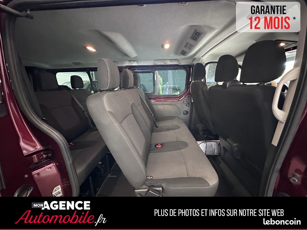 Renault Trafic III 9 Places 150ch Cabine Approfondie L2H1 3T Confort - Caméra De Recul Carplay Cl... (image 12)