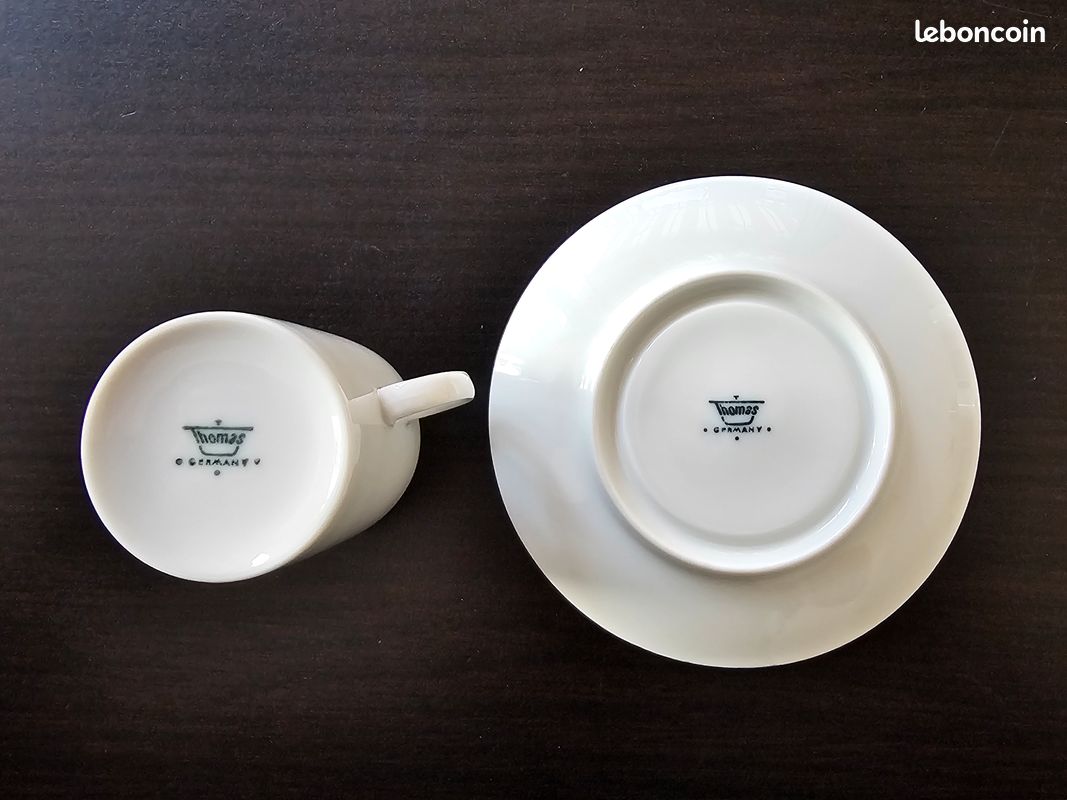 Grande Tasse Expresso Décorative Blanche 33 Cm - Ornement Céramique Artisanale XXL, Pot De Fleurs Ou Déco Café