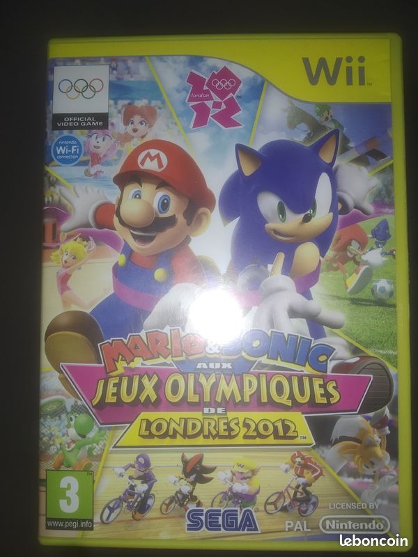Vend Jeu Mario et Sonic aux Jeux Olympiques de Londres 2012 (image 1)