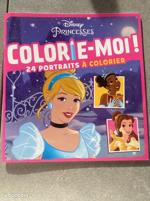 Livre coloriage neuf princesse reine des neiges (image 1)