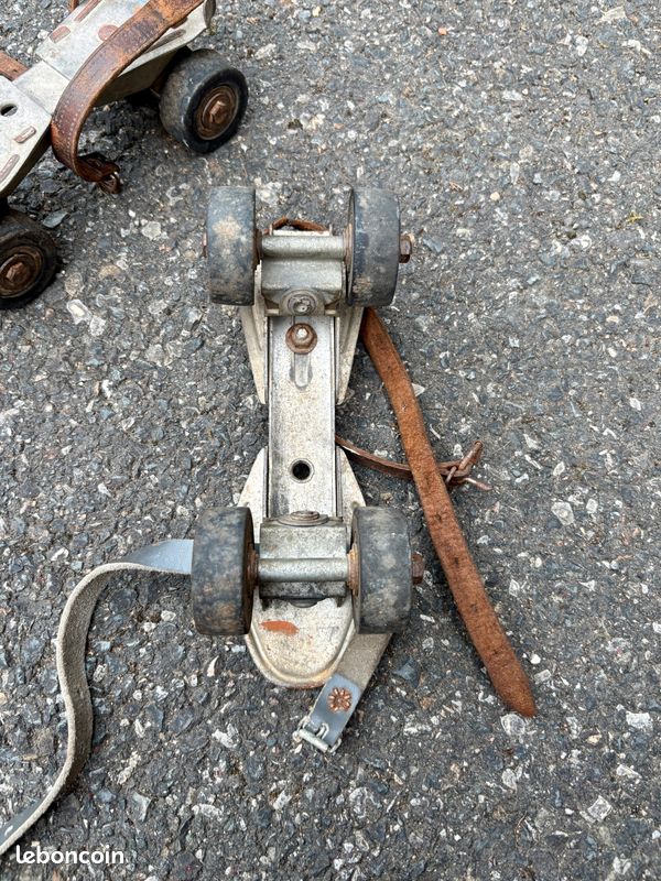Patin a Roulettes VITESSE Made In France en Boite D’Origine Année 50/6