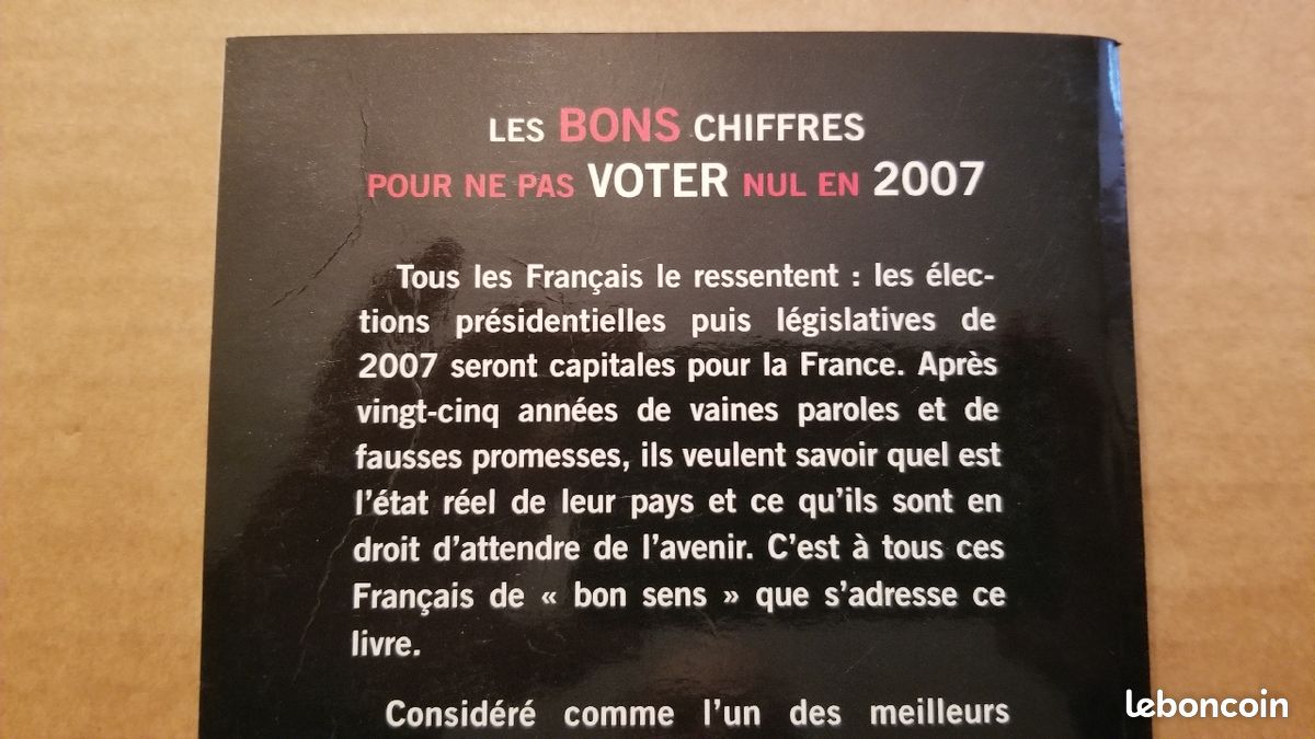 Livre - les bons chiffres pour ne voter nul en 2007 - Jacques Marseille (image 3)